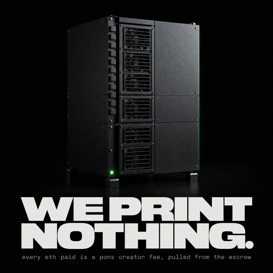 Poster: We print nothing