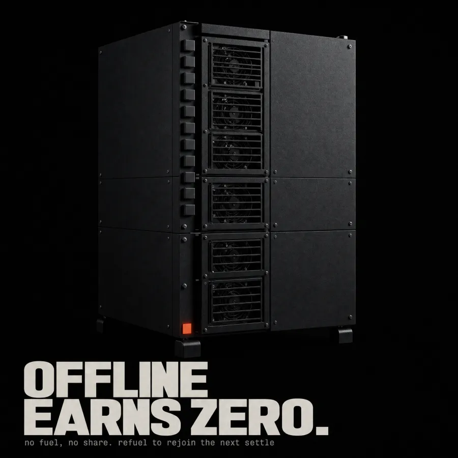 Poster: Offline earns zero