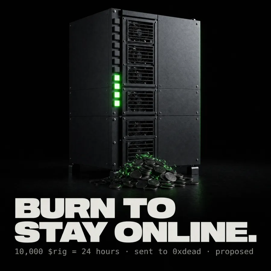 Poster: Burn to stay online