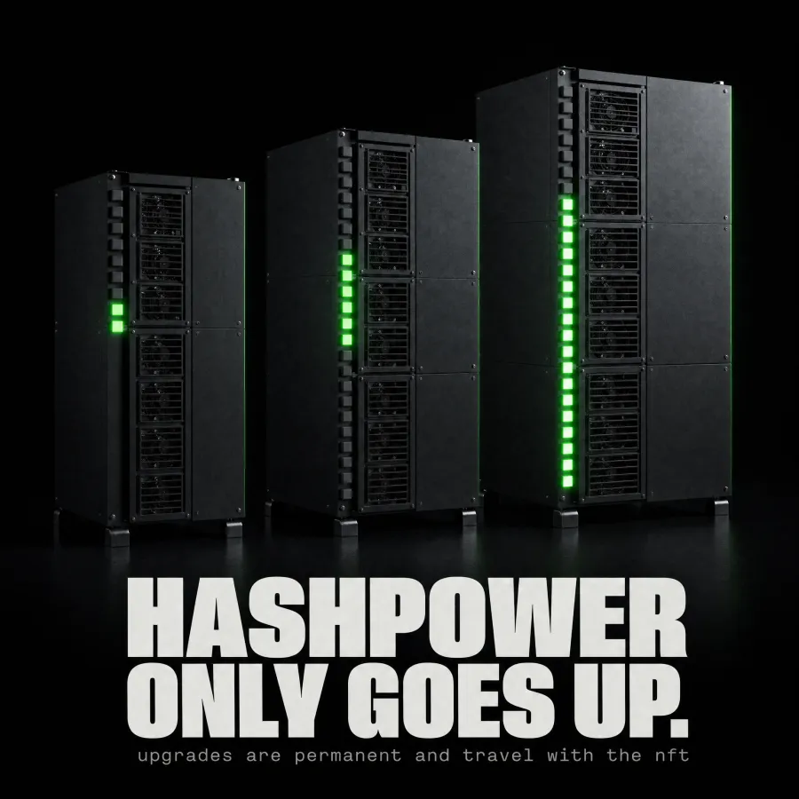 Poster: Hashpower only goes up